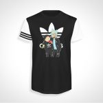 Rick and Morty Adidas Parody T-Shirt