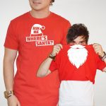 Ask Me Where's Santa Lift Up Christmas T-Shirt