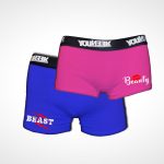 Beauty & The Beast Matching Underwear Set