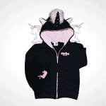 Black Unicorn Hoodie