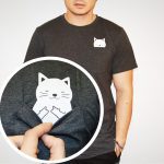 Surprise Cat Pocket T-Shirt