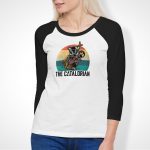 The Catalorian 3/4 Sleeve T-Shirt (Inspired By The Mandalorian)
