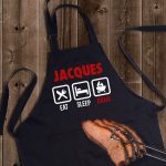 Custom "Eat, Sleep, Braai" Braai / Cooking Apron