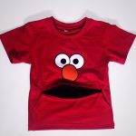 Red Monster Kids Treasure T-Shirt (Inspired By Elmo)