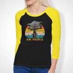 Ew, People Cat 3/4 Sleeve T-Shirt