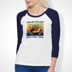 Feed Me You Must Yoda 3/4 Sleeve T-Shirt