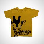 Confused Giraffe Kids T-Shirt
