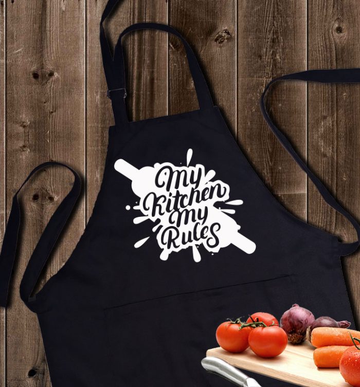 Funny Chef Aprons For Men Women Let's Get Blitzened Kitchen Apron – Our T  Shirt Shack