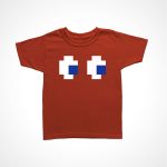 Retro Eyes Kids T-Shirt (Inspired By Pacman)