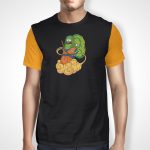 Dragon Ball Pickle Rick T-Shirt (Inspired By Rick and Morty)