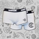 Missing Pizza Slice Matching Underwear Set