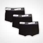 Black Girls Boylegs (Pack Of 3)