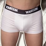 Classic White Youneek Trunks Mens Underwear