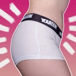 Classic White Boyleg Ladies Underwear