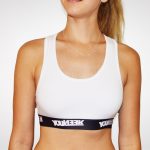 Classic White Ladies Crop Top
