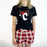 Christmas Alphabet Family Pyjamas - Personalized