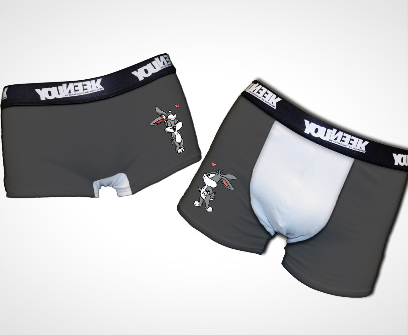 Love Bunnies Matching Underwear Set - Youneek