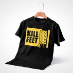 Kill Feet T-Shirt (Inspired By Kill Bill/Lego)
