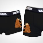 PIzza & Chill Sloth Matching Underwear Set