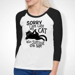 Sorry I'm Late Cat T-Shirt