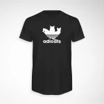 Adicats (Adidas Parody) Cat T-Shirt