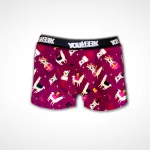 Festive Llamas Trunks Mens Underwear
