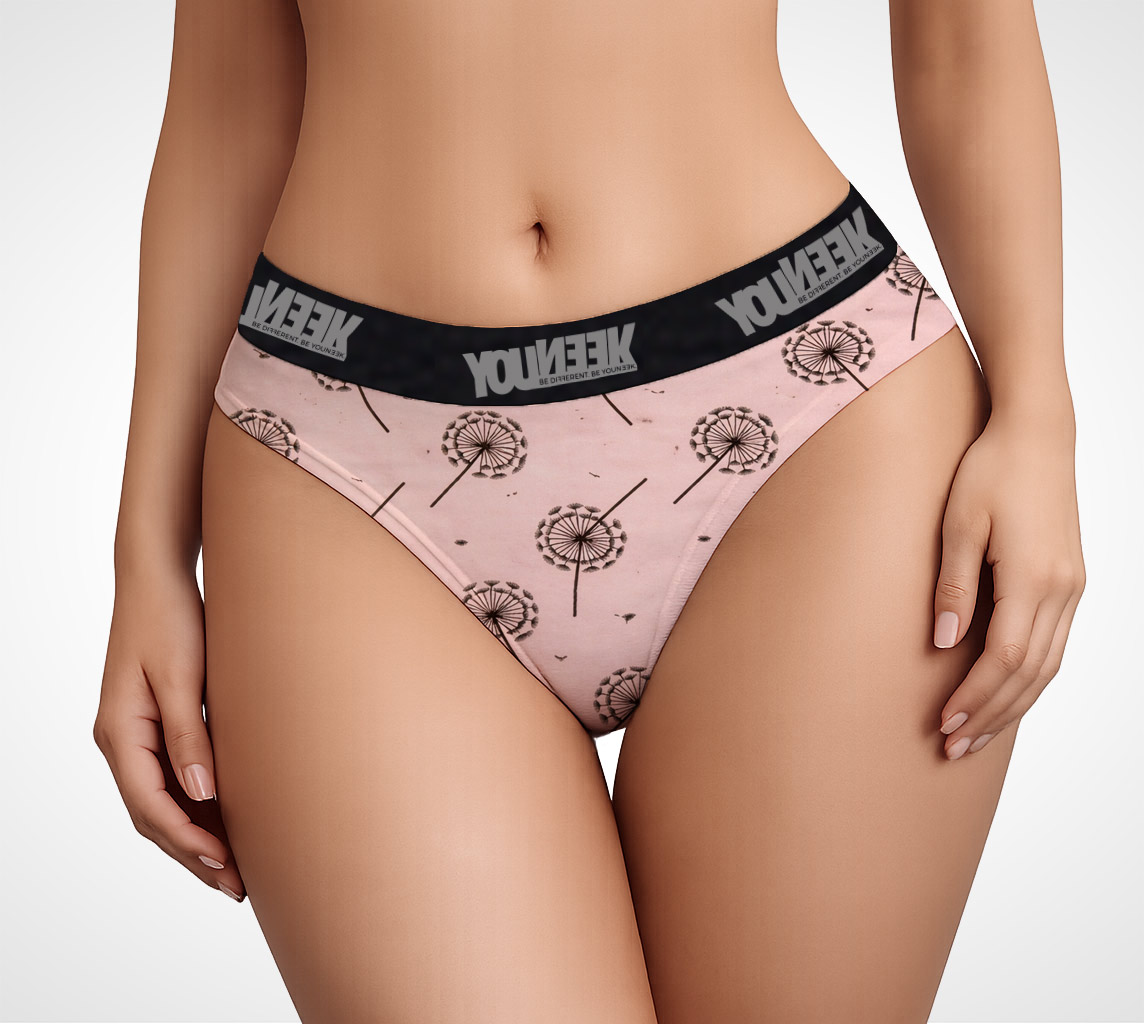 Daring Dandelions Bikini Ladies Underwear - Image 3
