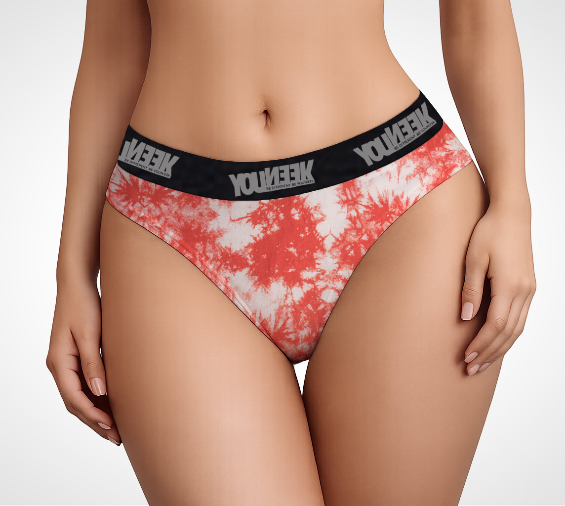 Tie-Dye Bikini Ladies Underwear - Image 3