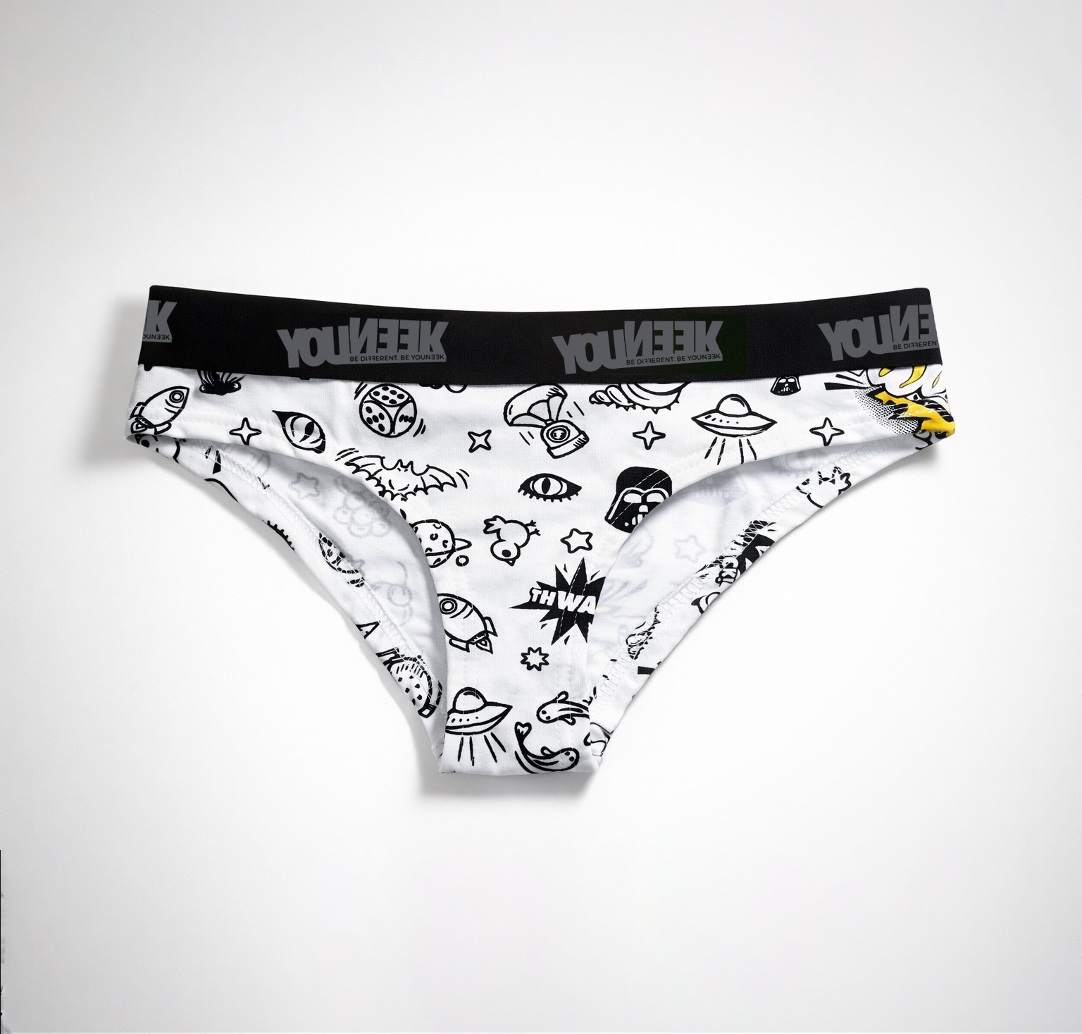 Youneek Doodles Bikini Ladies Underwear